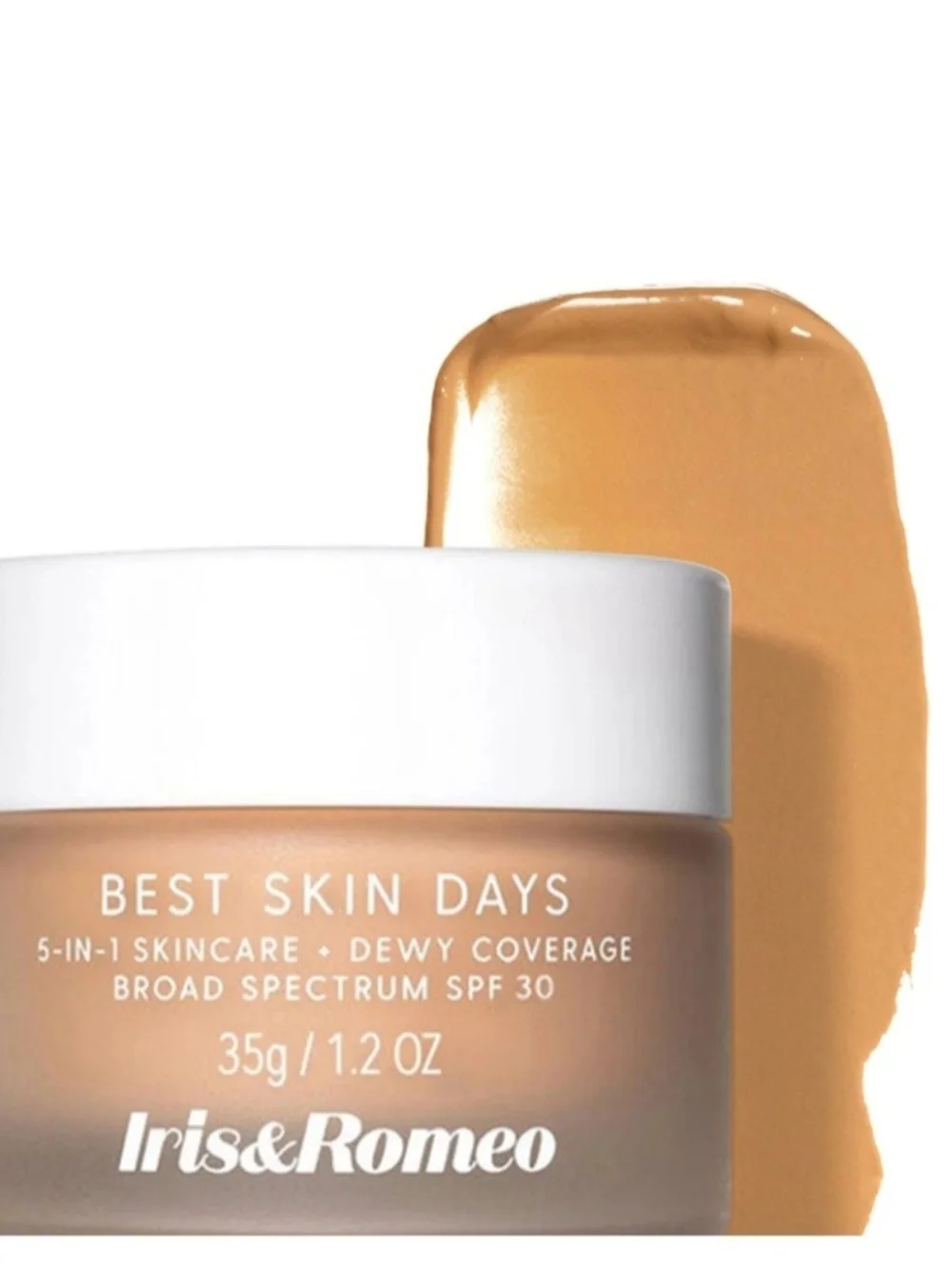 Iris & Romeo Best Skin Days Dewy Coverage SPF 30 Broad Spectrum- Shade 8